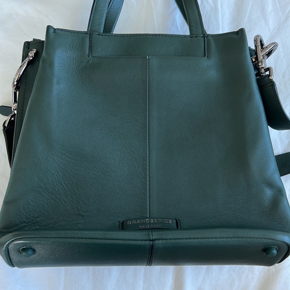 Cole Haan dark green leather bucket bag - Picture 6 of 6